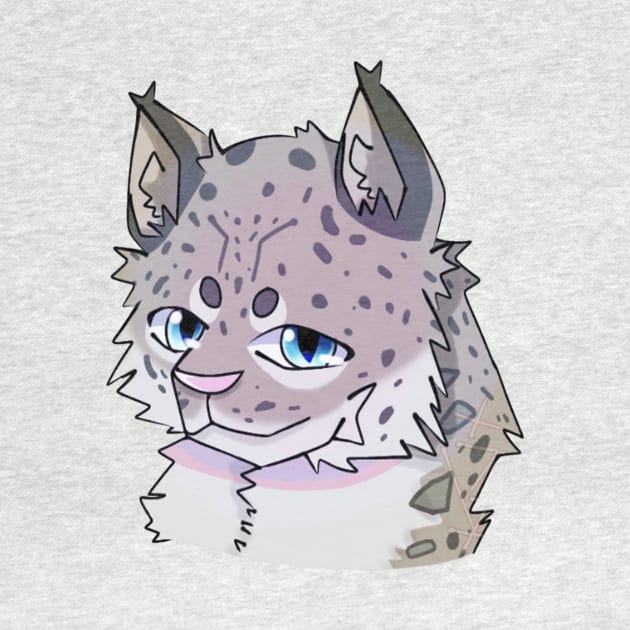 First Time Drawing Snow Leopard by RazonxX